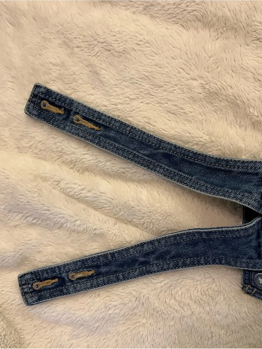 Old Navy Blue Denim Kids Overalls